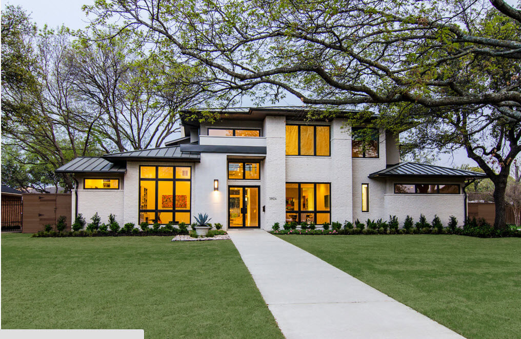 білий фасад тренд