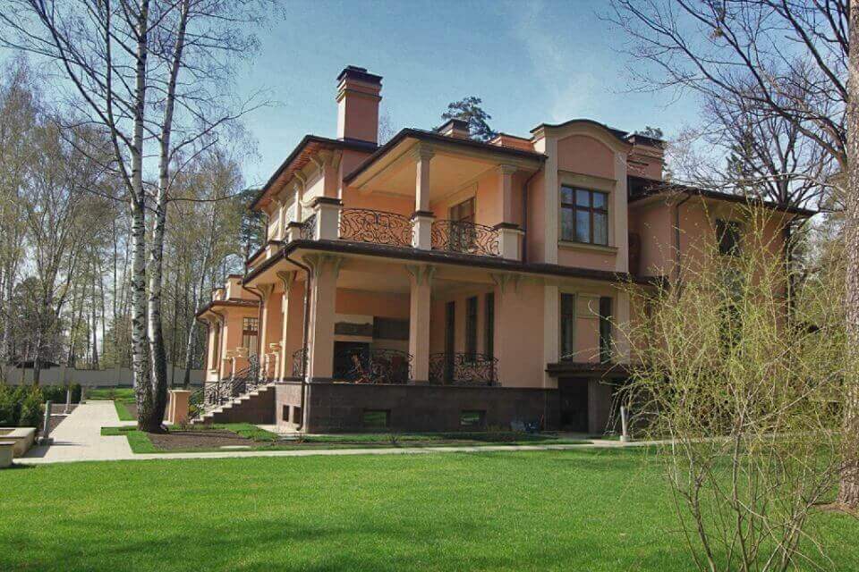 будинок в стилі модерн