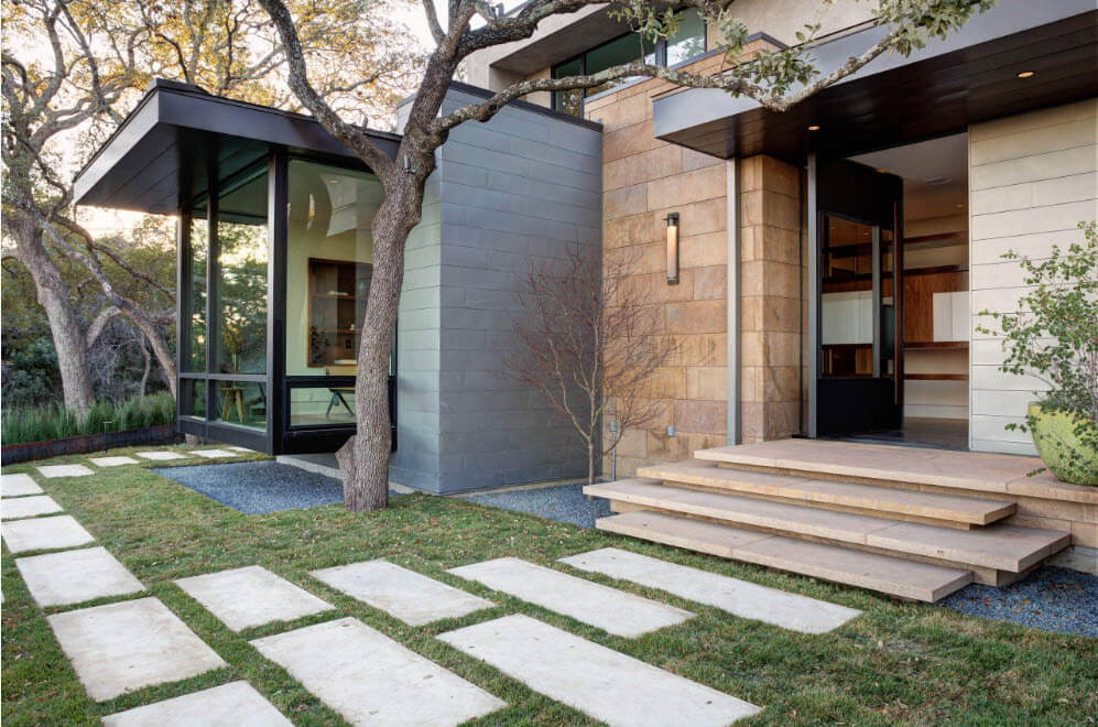 фасад з фасадних панелей