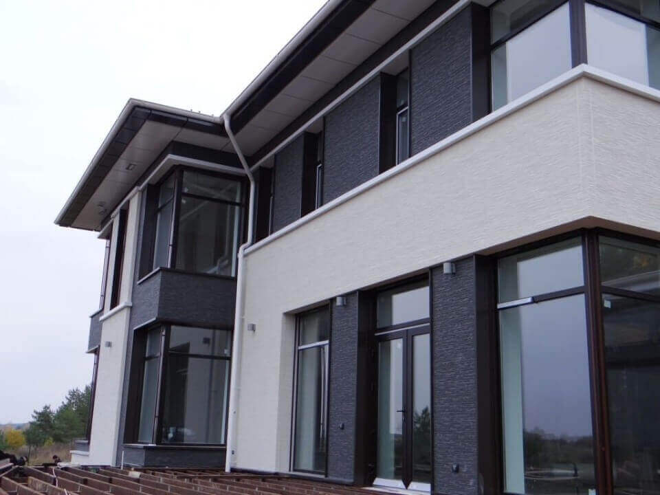 оздоблення фасаду фіброцемент