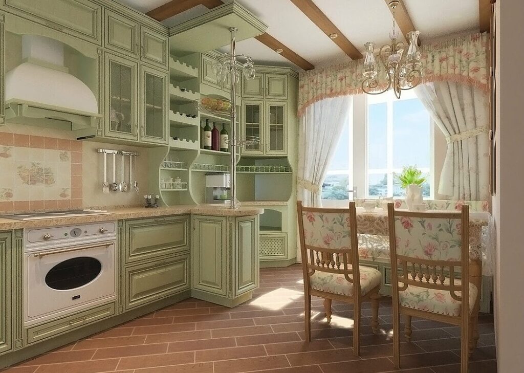 кухня в стиле прованс