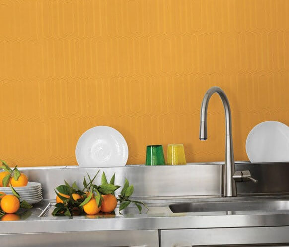 обои под покраску на кухне