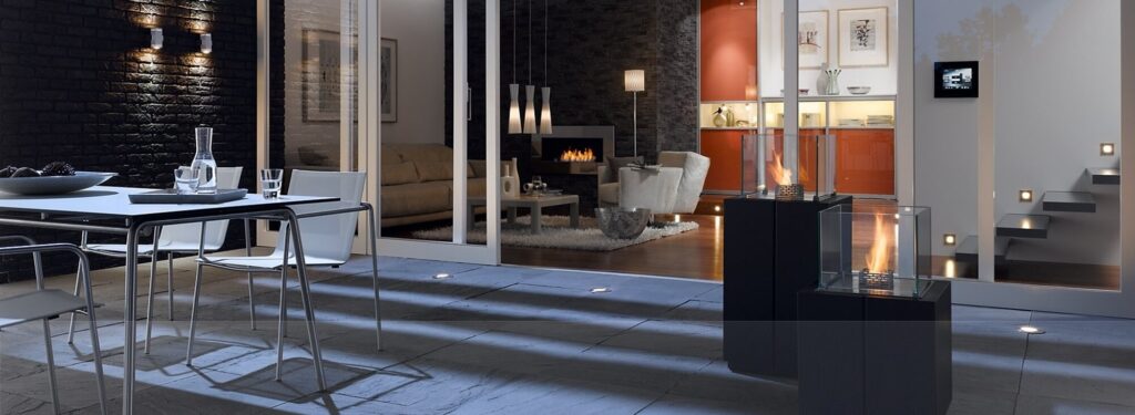 уличные биокамины