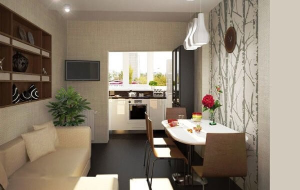 Кухня на балконе