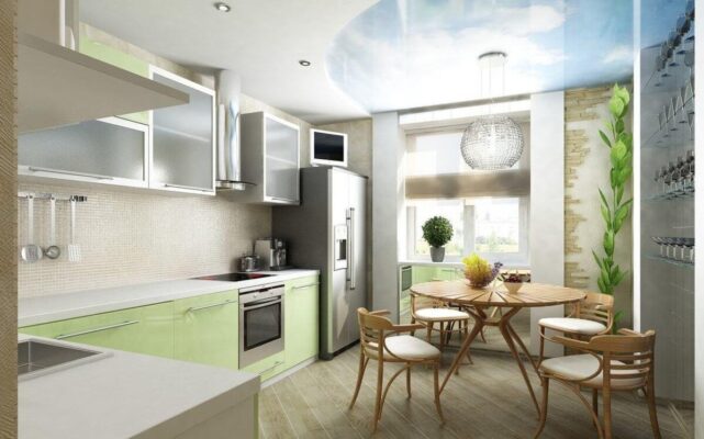 Кухня на балконі – ідеї та правила оформлення