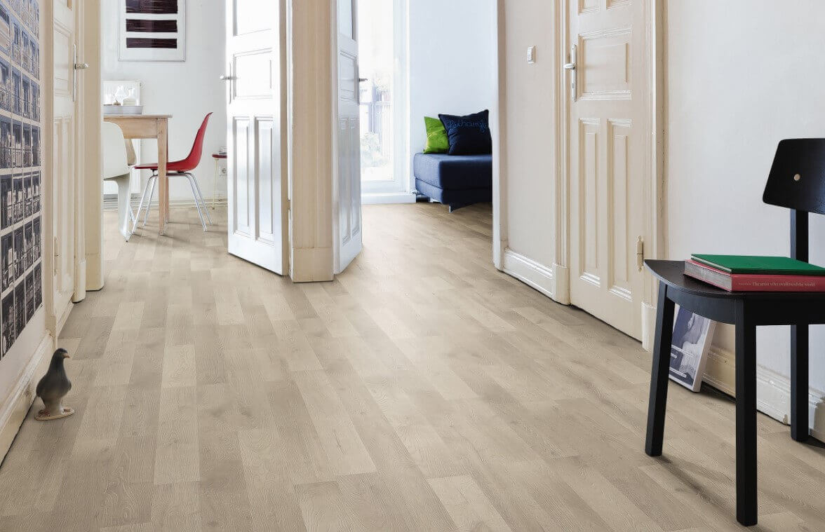 укладка ламінату без порогів