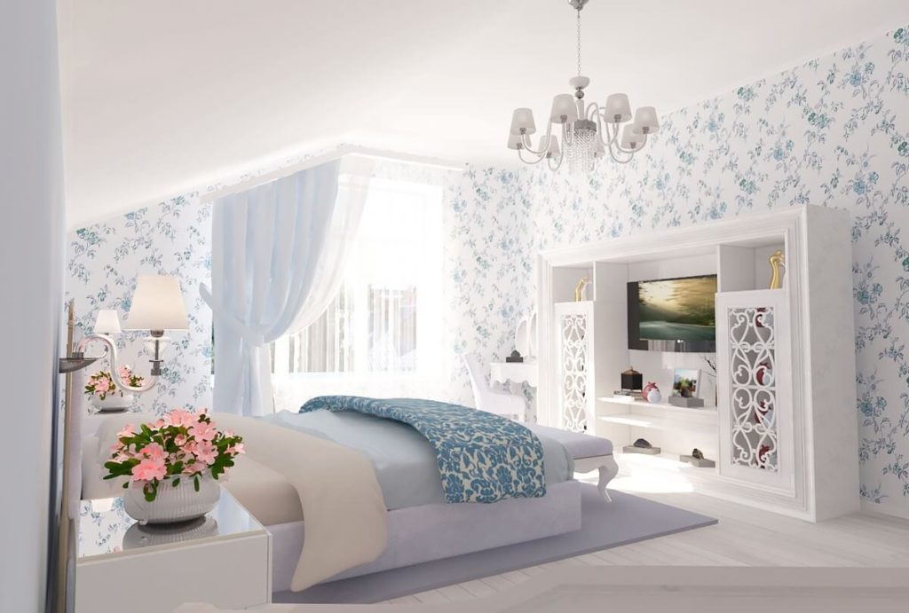 прованс стиль шпалер