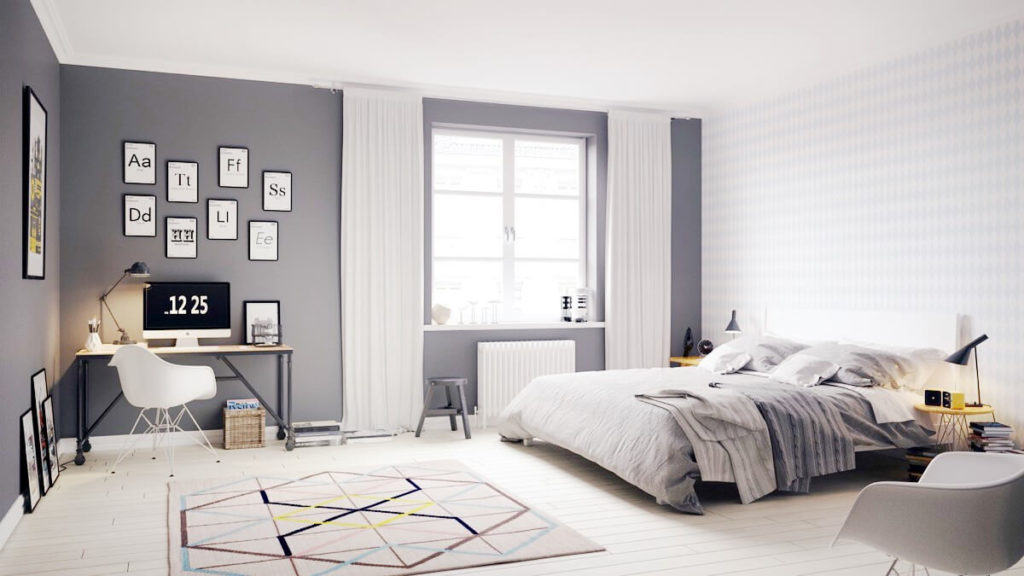 шпалери в скандинавському стилі