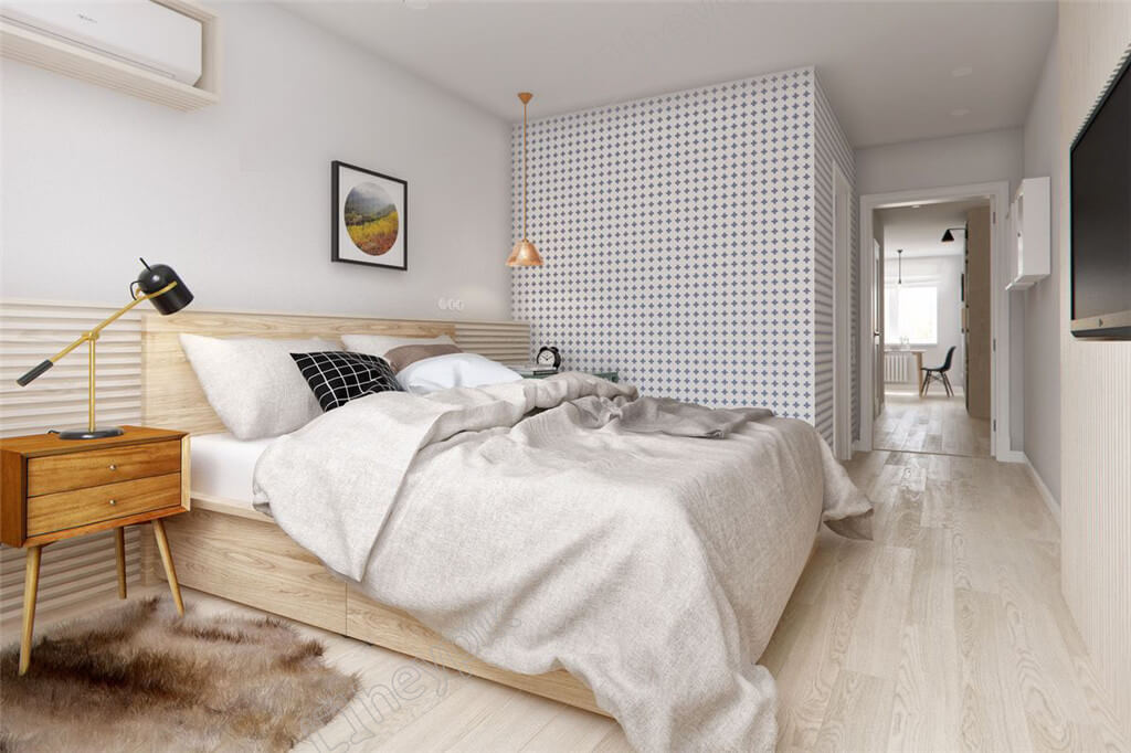 світлі шпалери в скандинавських мотивах