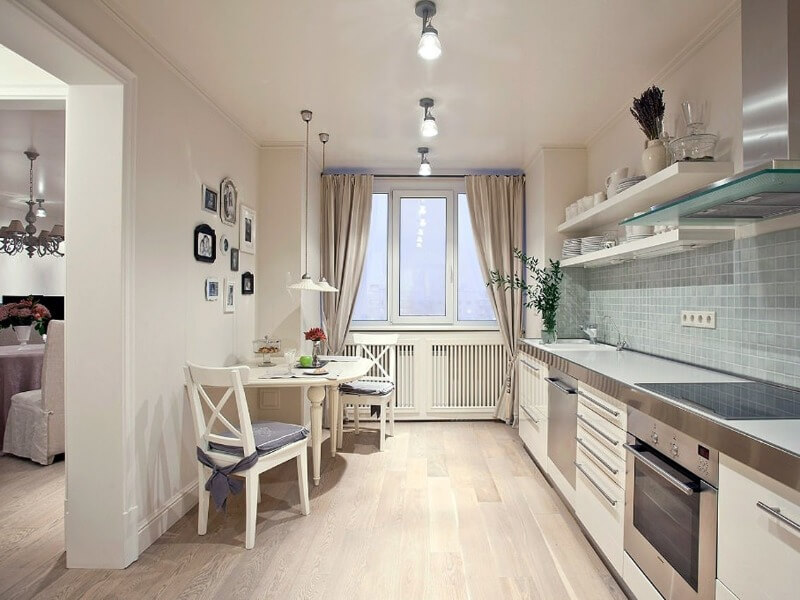 тканинна стеля на кухні