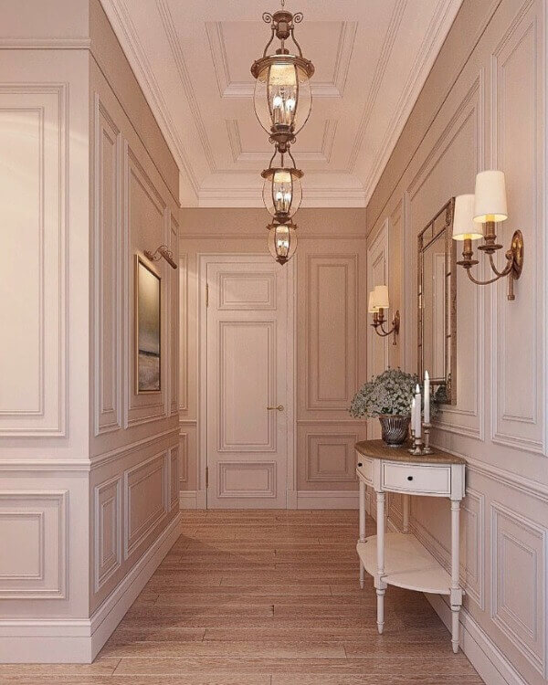 бежевий коридор