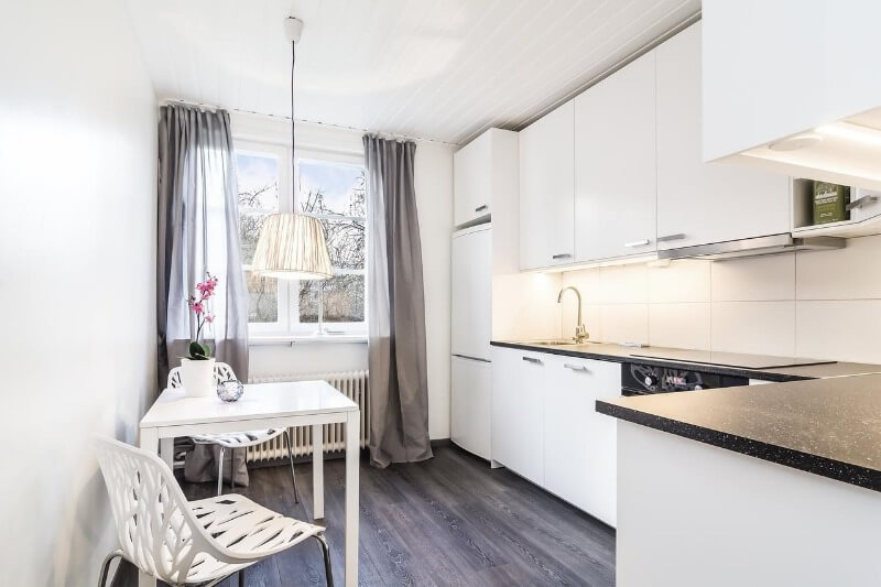 шторы для кухни в разных стилях