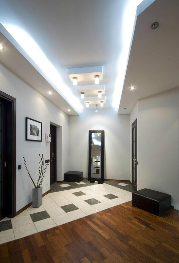 дизайн коридору хай-тек