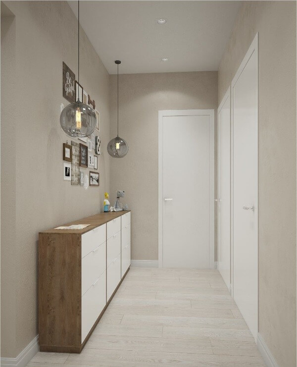 фарбування стін в коридорі