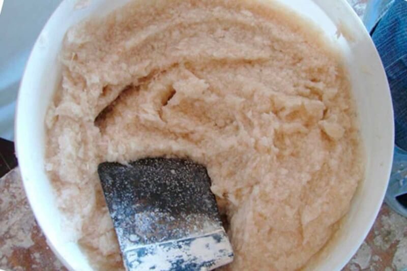 жидкие обои из опилок своими руками