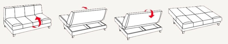 диван клик кляк