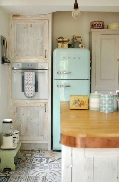 кантрі і скандинавський стиль на кухні