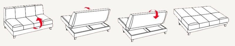 диван клик кляк