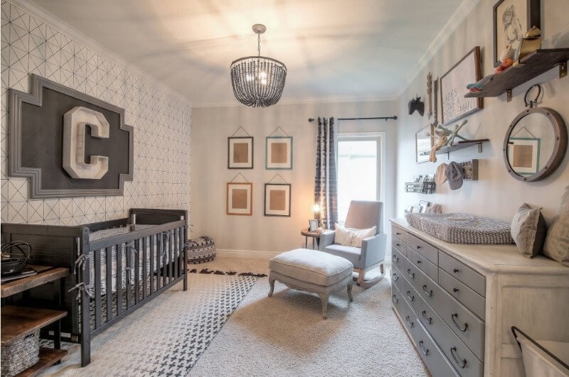 дизайн спальні для хлопчика до 3 років