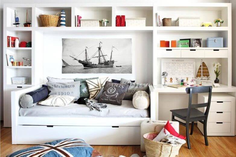 скандинавська кімната для хлопчика