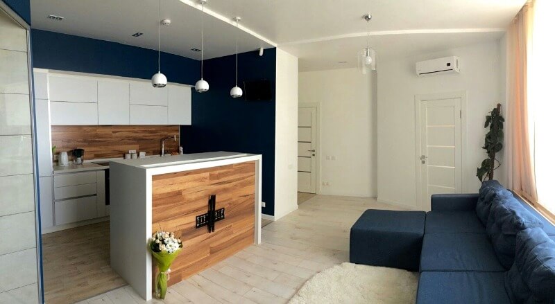 маленька кухня студія