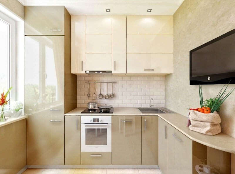 кухня 6 кв м