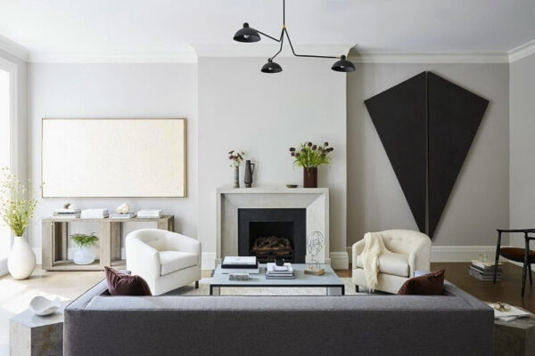 Камін в інтер’єрі – ідеї сучасного оформлення вітальні