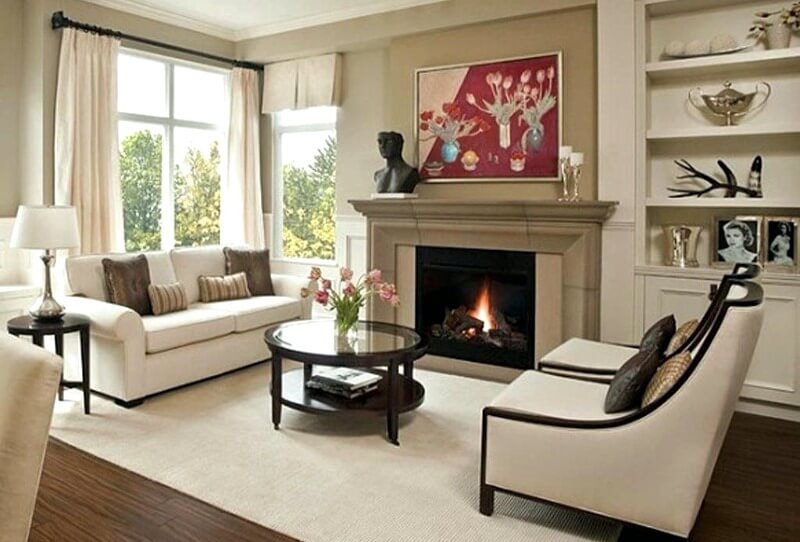 камін в стилі прованс