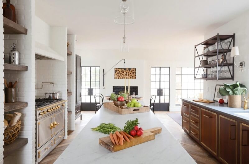 кухня освітлення прованс