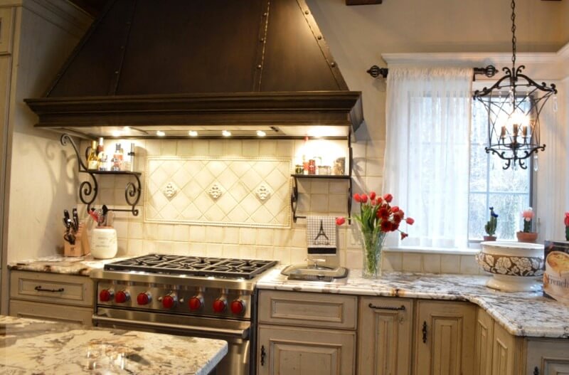 риси кухні в стилі прованс