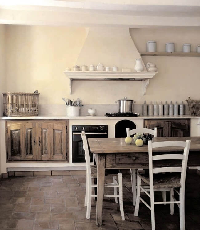 штукатурка стен на кухне