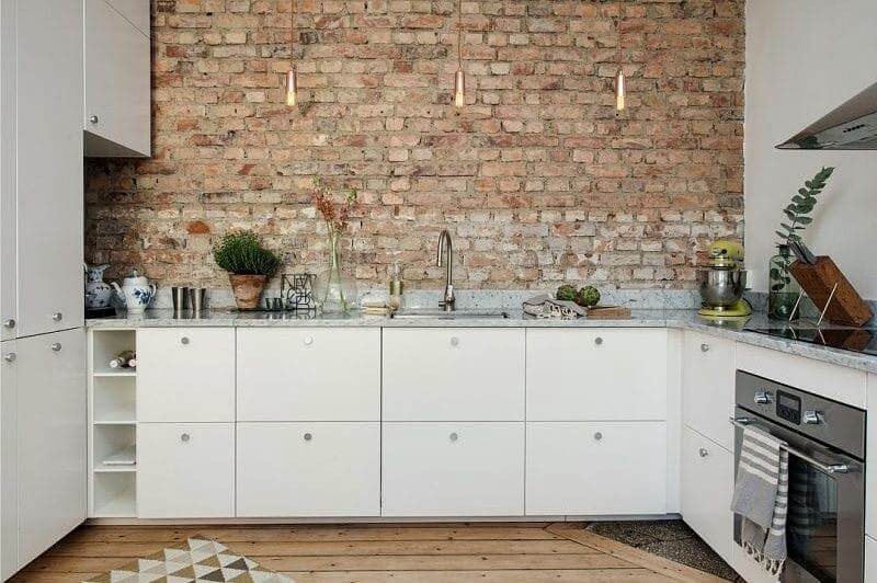 кухня лофт освітлення