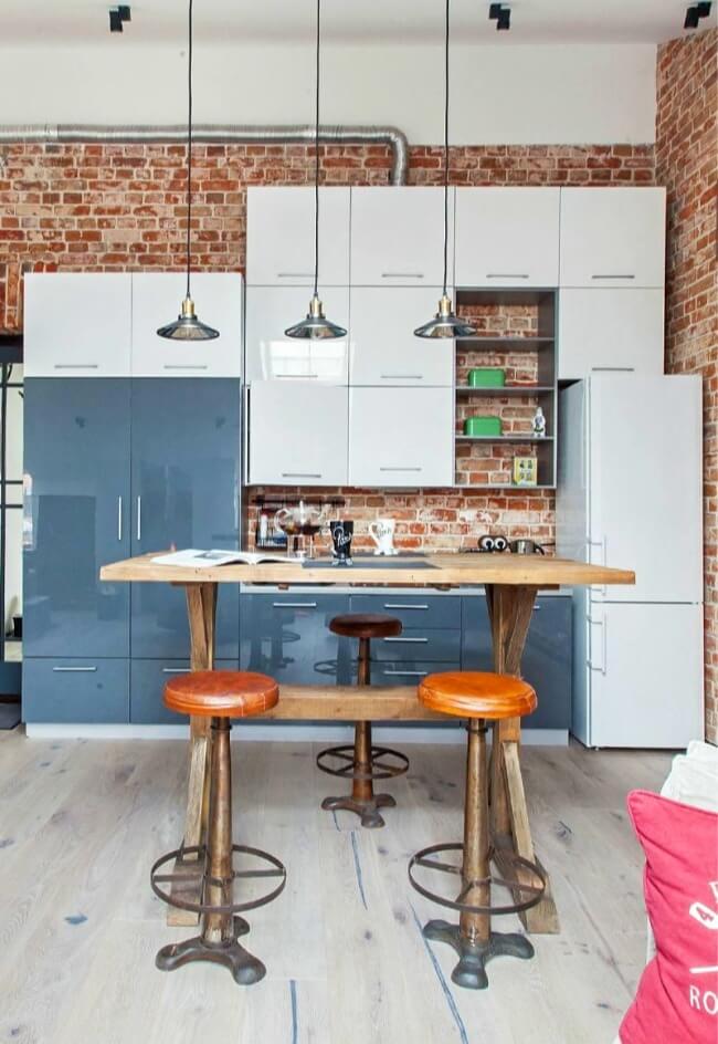 меблі на кухні лофт