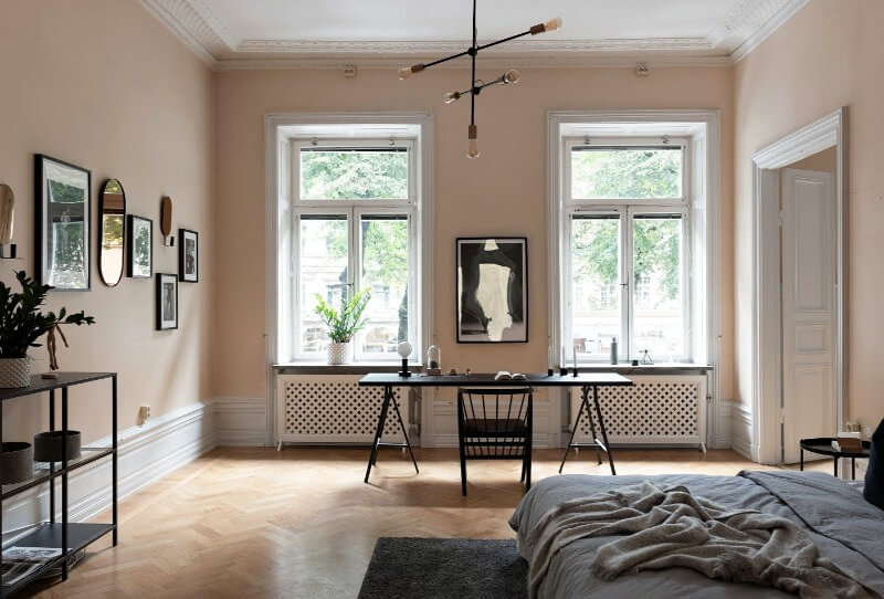 місце для роботи в спальні