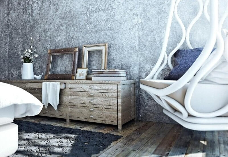 спальня-лофт для дівчини