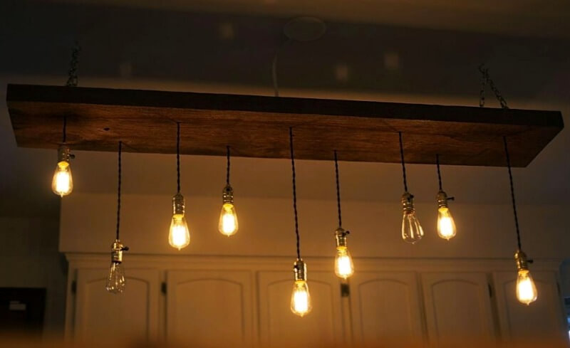 лампочки в стилі лофт