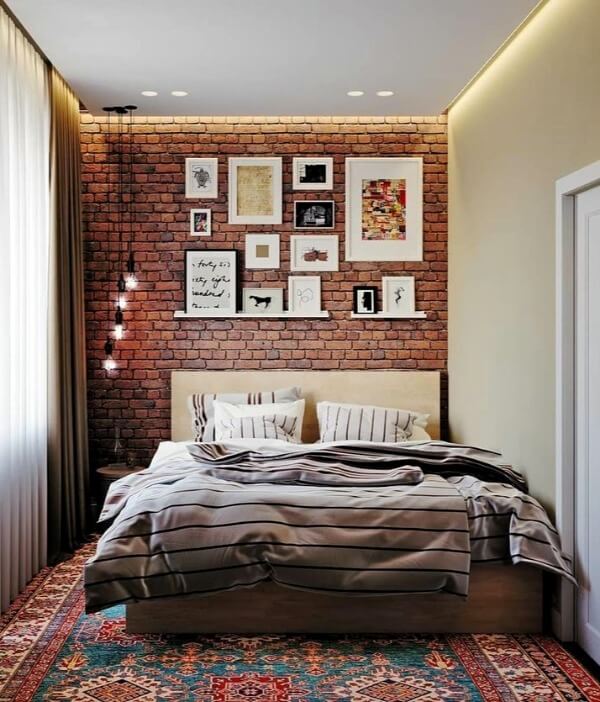 постери спальня лофт