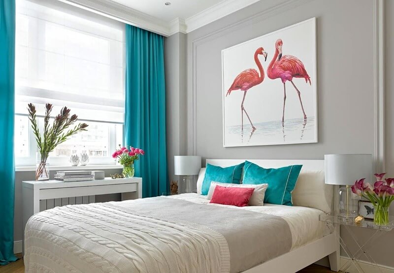 виды штор для спальни