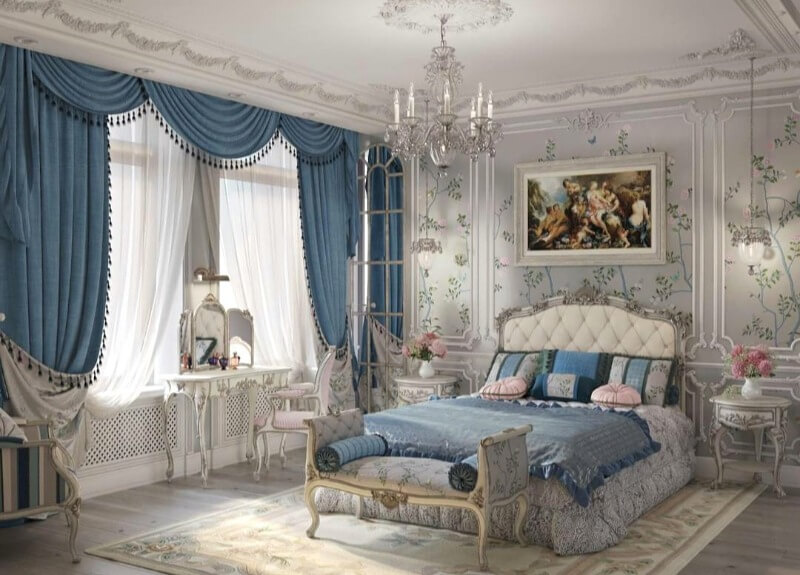 классические прямые шторы