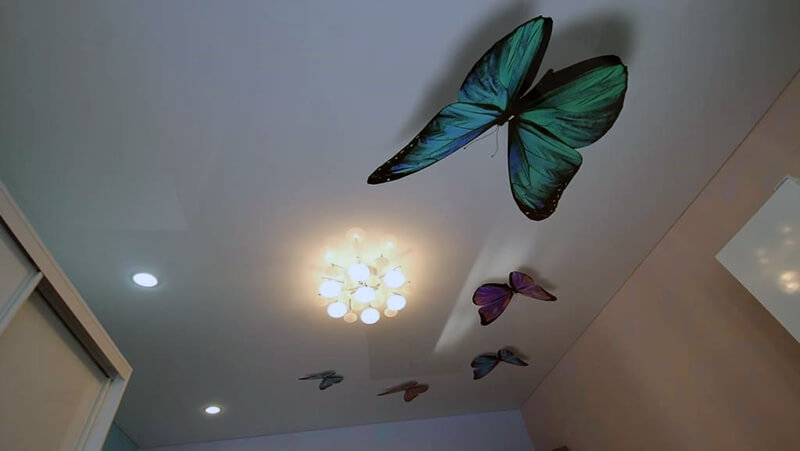 натяжні стелі в квартирі з 3Д друкуванням