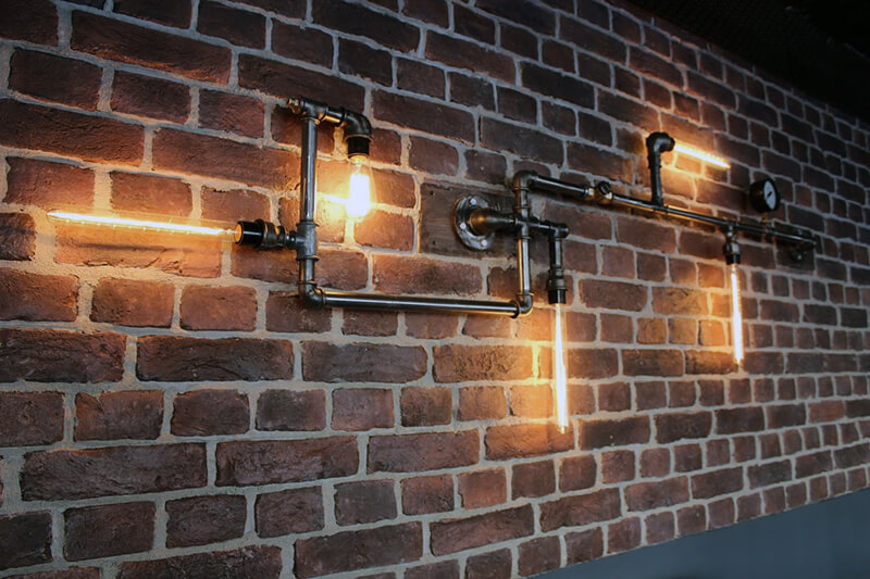 открытые настенные светильники