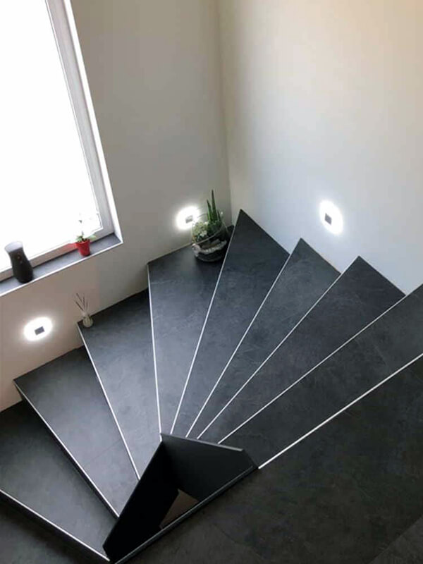 встроенный настенный светильник