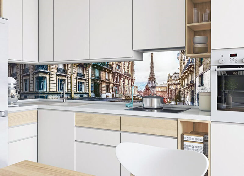 Фартух для кухні з міською вулицею