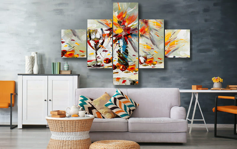 Використання друку на полотні в дизайні інтер'єру