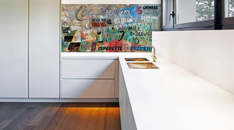 Друк на фартусі для кухні