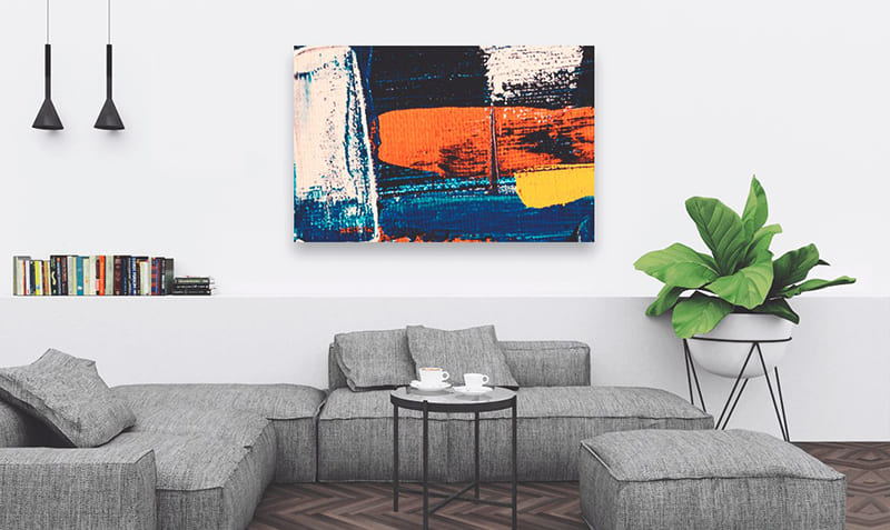 Друк на полотні в сучасному дизайні