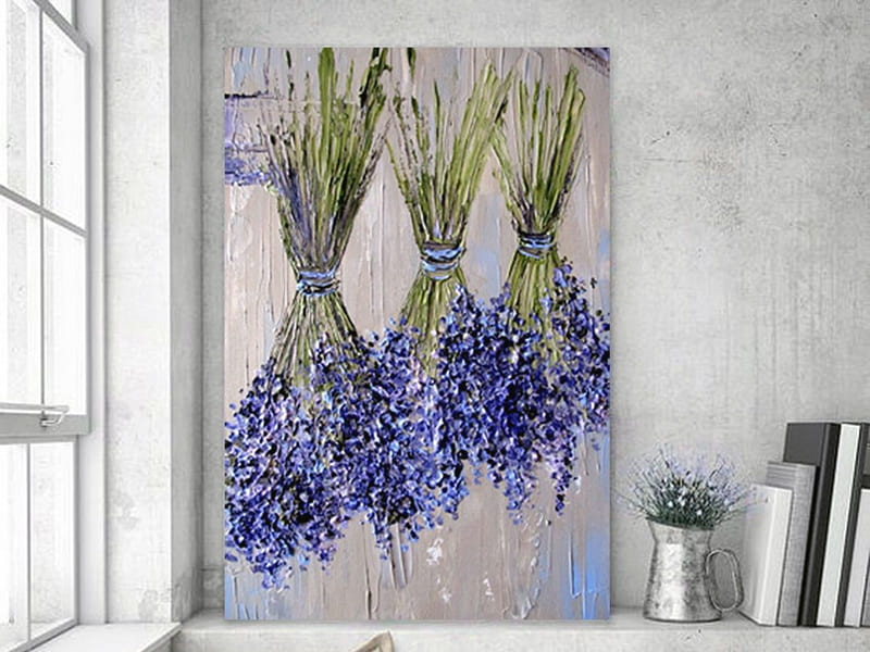 Пейзаж в стилі прованс для оформлення інтер'єру кімнати