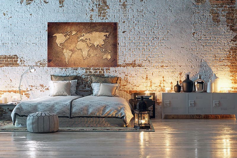 Приклад картини для кімнати в стилі лофт