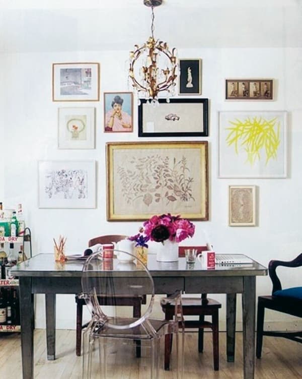 Приклад поєднань картин в інтер'єрі