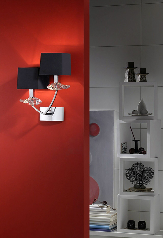 Сучасні настінні світильники для вітальні